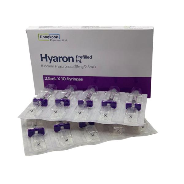 HYARON Skin Booster Glow KIT - 10 Syringes X 2.5ml Cross Linked Hyaluronic Acid
