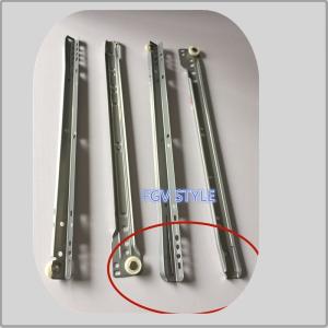 China Low Impaction Ball Bearing Drawer Runners , Dresser Drawer Slides Undermount For Cabinet Furniture Fitting factory