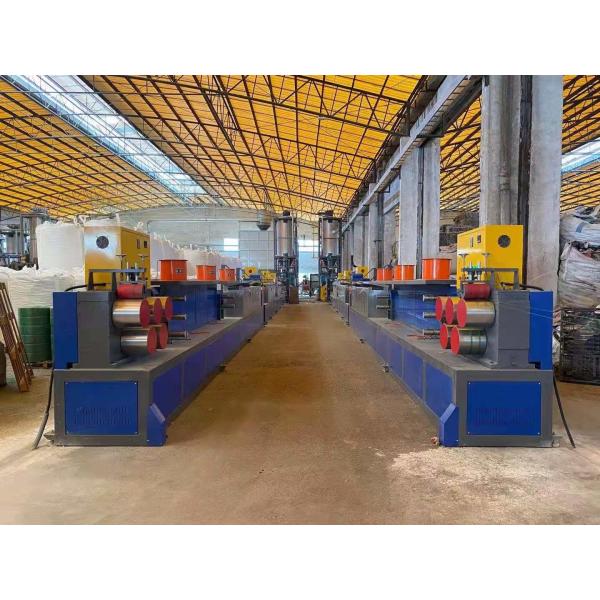 China Polyester PET Strapping Band Extrusion Line For Aluminium Ingot factory