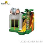 OEM ODM Outdoor Inflatable Bounce House 0.55mm PVC Inflatable Bouncer Combo