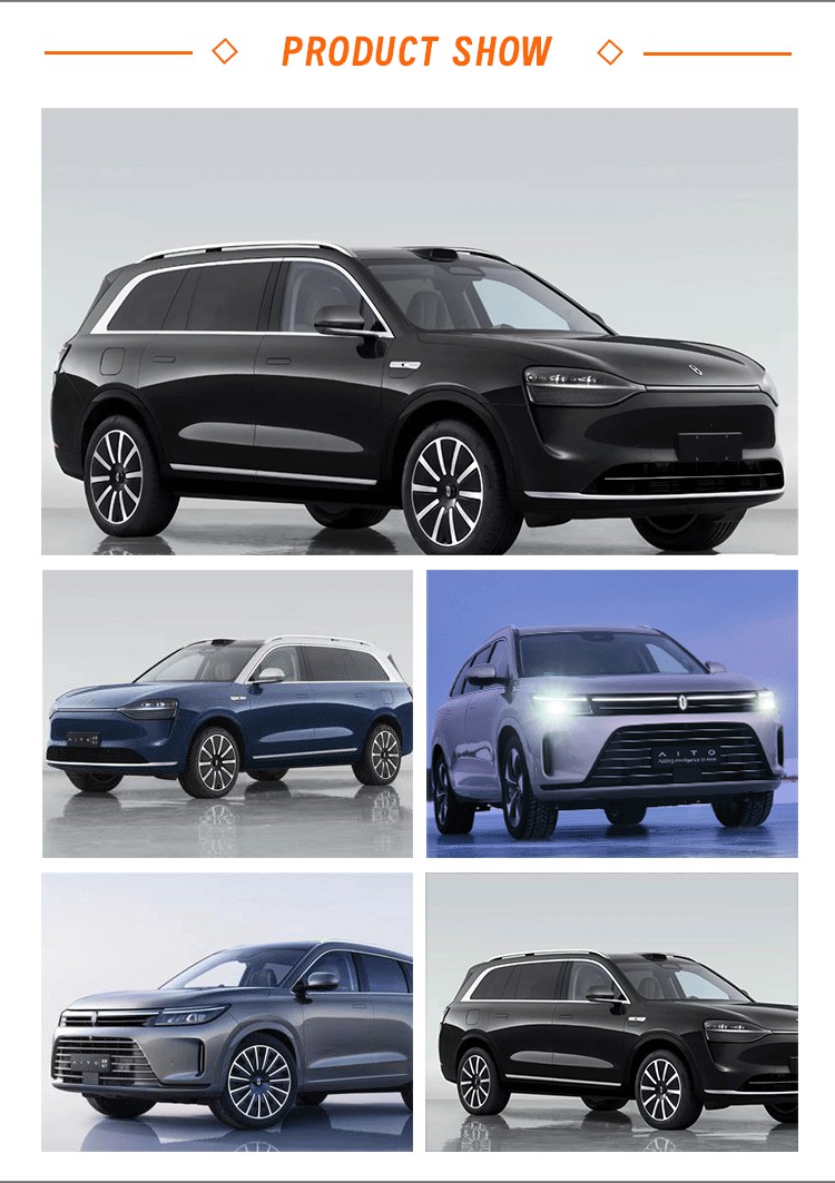 2024 Aito M9 Electric/Hybrid Chinese EV Luxury SUV for 5-door 6 Seats Body Size 5230*1999*1800
