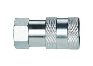 China Carbon Steel Flat Face Hydraulic Coupling Quick Release for Road Machines factory