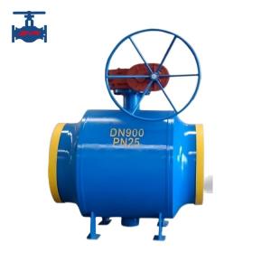 China API 6D ASTM A105 Steel Weld End Ball Valve For Heating Water Standard factory