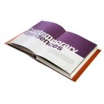 CMYK Color Hardcover Printing Services Silk Screen Art Book Fabric