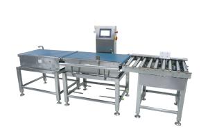 China SHANAN Conveyor Weight Checker: Automatic Stop, Air Blast, Pneumatic Push Rod factory