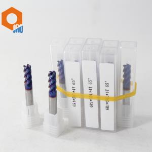 China 6R1*50L Tungsten Carbide Milling Cutters HRC65 4 Flute Solid Carbide End Mill factory
