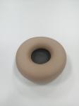 PU protein leather ear cushion brown colour accessories for the headphone wired