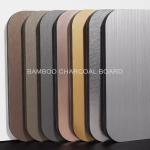 Bamboo Charcoal Wood Metal Veneer Carbon Crystal Panel Free Sample 1220*2440*5