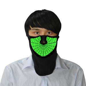 China Wholesale EL Mask Festival Cosplay Costume LED Mask 2019 newest arrival Flashing Party Mask hot selling led mask factory