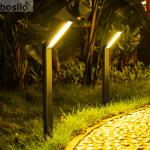 Solar Lawn Lights Outdoor Waterproof, Auto On/Off Bright LED Solar Powered