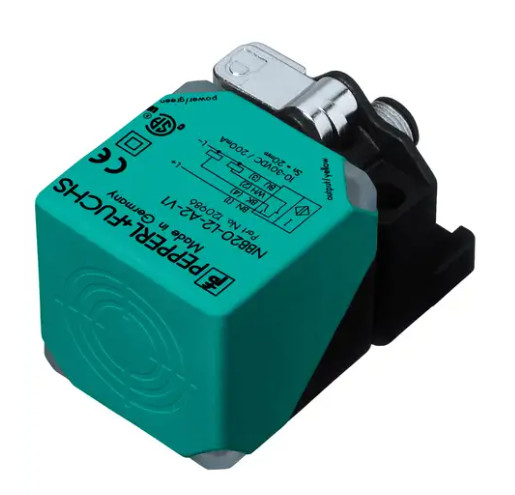 Pepperl+Fuchs NBB20-L2-E2-C-V1 Inductive Proximity Sensor  20mm Detection IP67 Rated -25°C to +70°C For Industrial Automation Machinery Control & Non-Contact Metal Detection