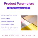 Marble Sheet Bamboo Wood Wall Panel Interior Decorative Panels
