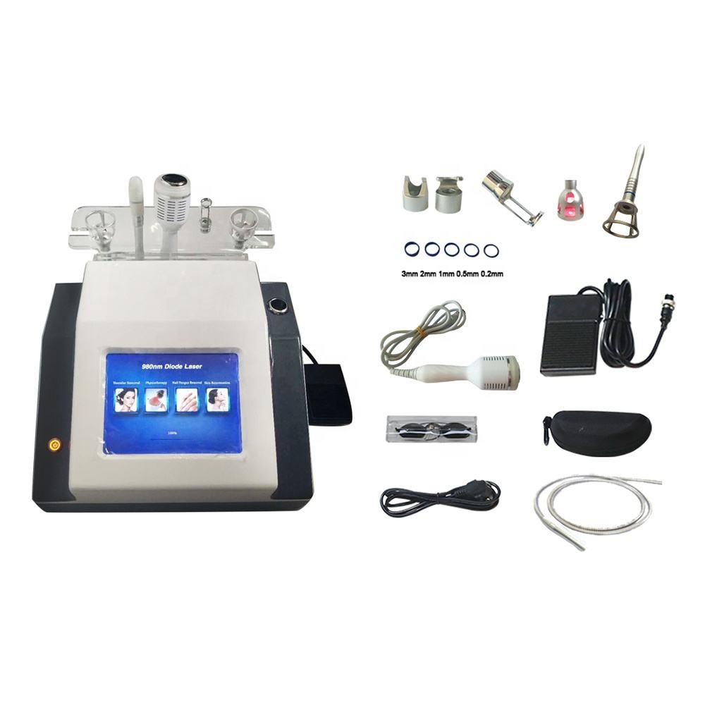 Diode Laser Pigmentation Removal Machine 980nm For Capillary Vascular Therapy