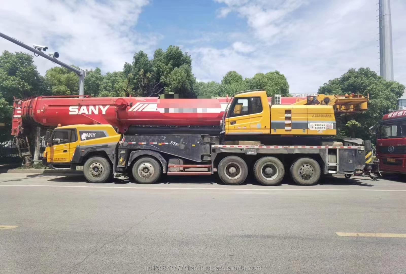 Excellent Performance Used SANY STC200 Crane with Good Condition and Hydraulic Valve