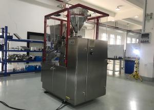 China PLC Control Tube Filling And Sealing Machine Intermittent Operating Mode Length 50-253mm factory