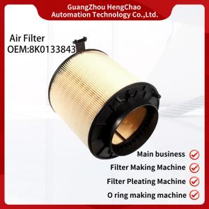 China Air Cleaner Manufacturing Equipment Produce Car Engine Auto Air Filter Air Cleaner OEM 8k0133843 on sale