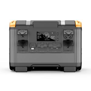 2400W Lifepo4 Portable Solar Power Station Generator With Lithium Ion Battery