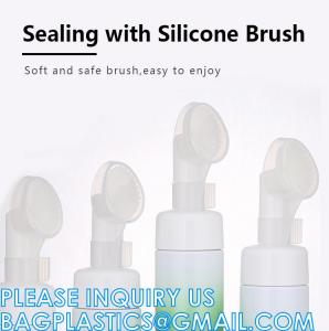 Fast Delivery Cosmetic Packaging 30ml 50ml 100ml 150ml Plastic Pet Foam Mousse Bottle With Liquid Soap Pump