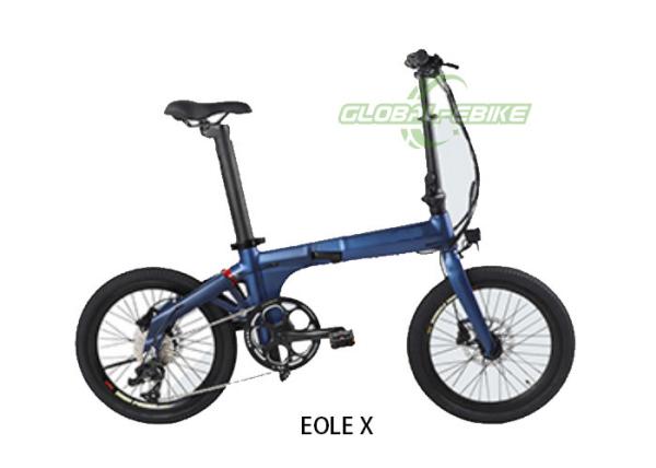 36V 250W Aluminum Electric Folding Bike With Topology LED Display Hydraulic