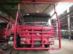 30000kg 60000kg Log Semi Trailer Red Semi Log Trailers For Sale