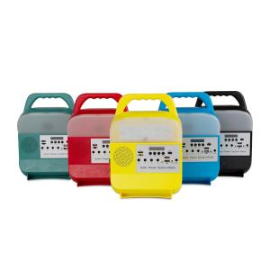 China ISO 7500mah Solar Charger Emergency Light Solar Power Generation System factory
