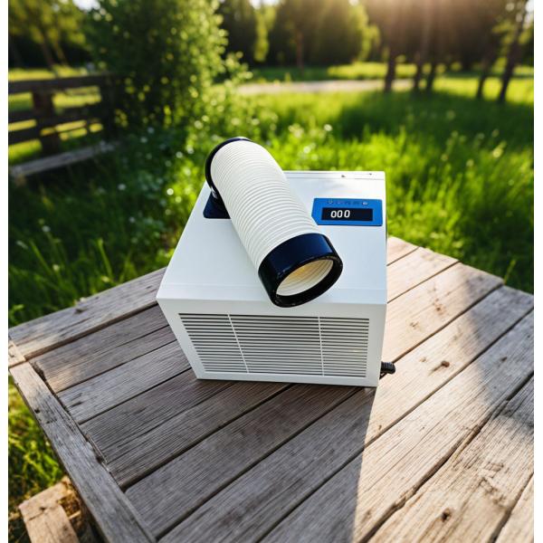 China portable air conditioner with drainage free and all-in-one design,no installation factory