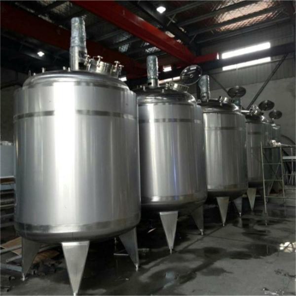Staineless Steel 316L Pillow Plate Jacket Tank , Wine Jacketed Storage Tank