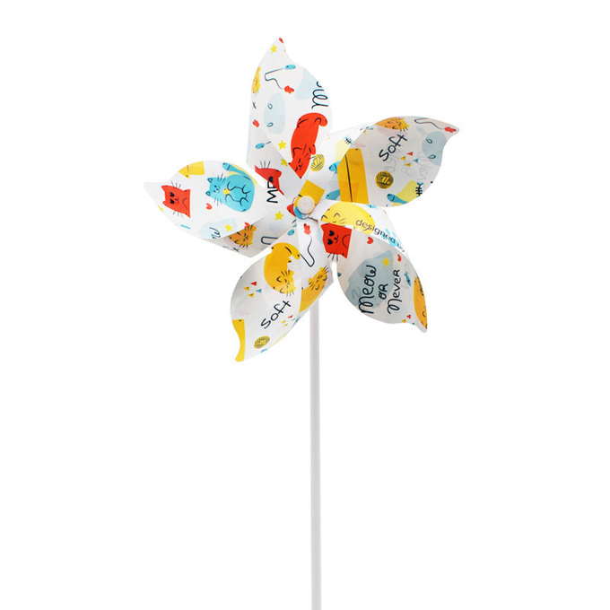 Double Sided Printing Sublimation Blanks Windmill For Personalized Ornaments Sublimation Plastic Blanks