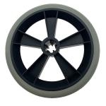 PVC TPR PU Wheelchair Caster Wheels , Wheelchair Small Wheels Longlife