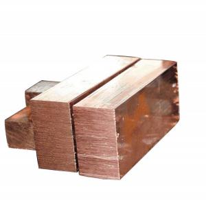 China Standard Copper Ingots With High Tensile Strength In Cuboid Shape Made In China factory