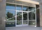 Modern Commercial Decorative Soundprrof Glass Door Swing Aluminum Frame Glass