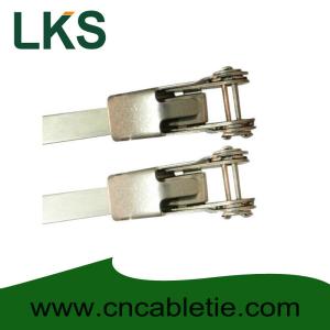 China LKS-500mm Universal Stainless Steel Clamping Ties factory