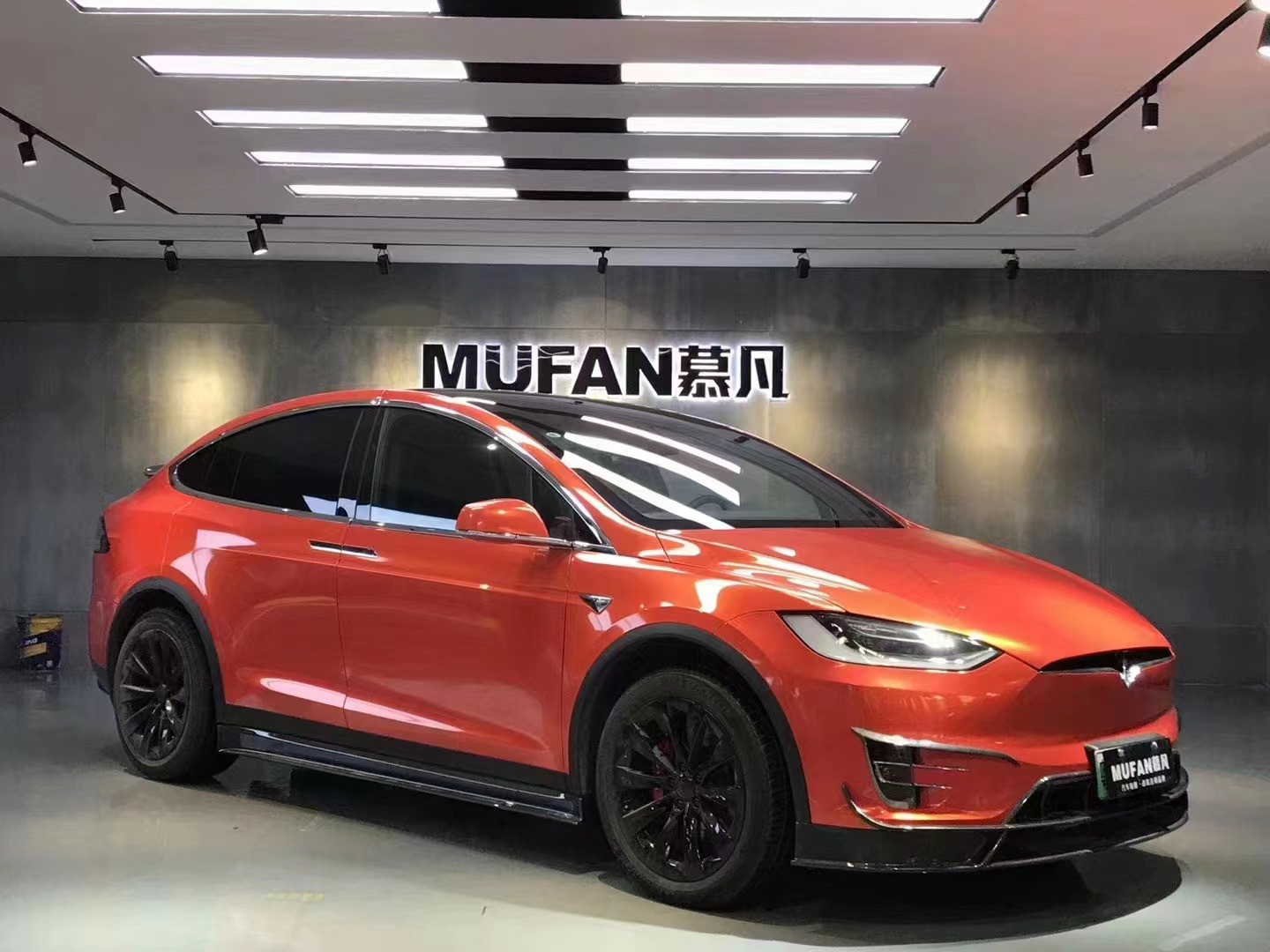 High Quality Carbon Fiber Model X Carbon Fiber Body Kit Model X Carbon Fiber Front Shovel Rear Diffuser Spoiler Side Skirt