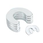 NdFeB rare earth magnet U-shaped horseshoe high tempreture resistant Zn coating