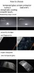 Samsung Galaxy S6 Edge tempered glass screen protector Edge to Edge full