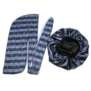 China Custom Made Satin Spandex Fashionable Durag And Bonnet factory