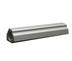 China 6082, 2A12 , 2024 , 7075 , 7055 , 7150 Silvery Anodized Aluminium Extruded Profiles / Cutting / Drilling / CNC Machining factory
