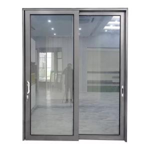 China Patio External Aluminium Glass Doors Exterior Balcony Glass Doors factory