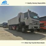 Euro 2 Engine 40 Ton 371hp Sinotruk Howo 8x4 Dump Truck