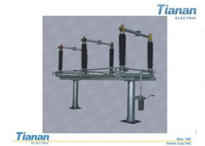 China Gw4 Three - Phase Hv Disconnect Switch Outdoor Ac 126kv With Earthing Switch,Disconnector factory