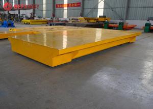 China Metal Industry Cast Steel Wheel Battery Transfer Carts On Rail factory