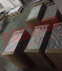 China Solar Panel / Flat Plate Solar Water Collector For Solar Hot Water Blue Titanium Absorber Coating factory