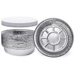 450ml Disposable Aluminium Food Container Tray Food Box With Lids
