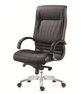 China High Back Black Leather Executive Manager China Office Chair factory