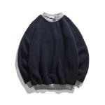 Mens Plain Oversized Crewneck Sweatshirt , Oversized Sherpa Fleece Sweatshirt
