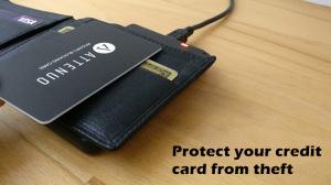 China PVC RFID Block Card Protector Card Signal Anti Theif With Shield Safety Guard factory