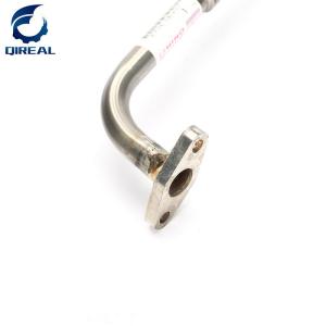 China SK250-8 J05E Excavator Turbocharger Oil Return Pipe Oil Drain Tube Line factory