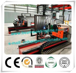 China Automatic H Beam Welding Line , Corrugated Web Beam Welding Machine factory