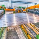 Building Material Shops High Rigidity Aluminum Roll Steel Slitting Line With 500