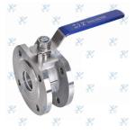 Italian style thin wafer ball valve